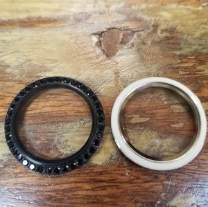 Set of 2 Large Locket Faces